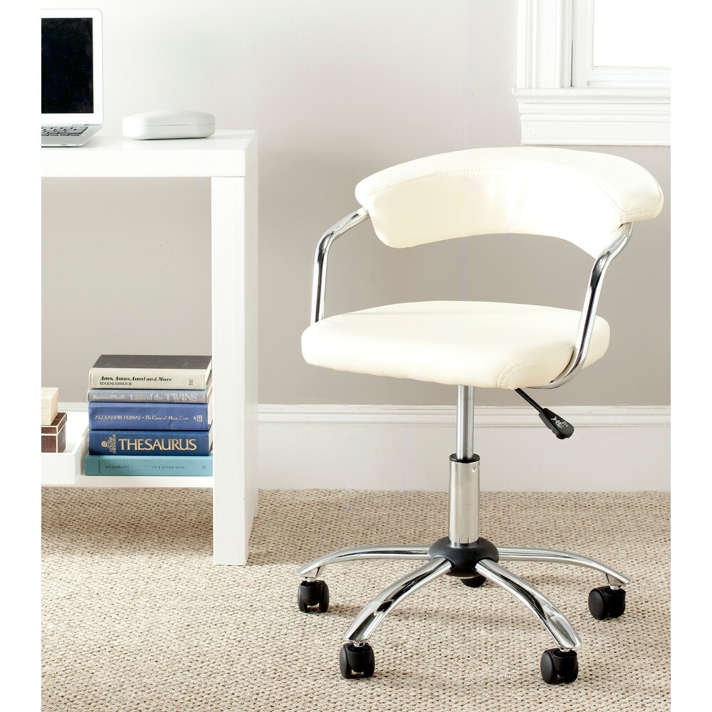 Silver Orchid Kelly Cream Desk Chair   20.7\