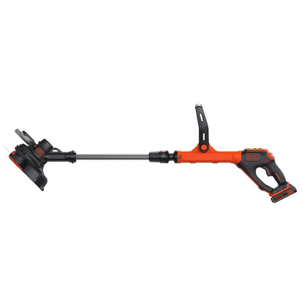 BLACKDECKER 20V MAX Cordless Battery Powered String Trimmer Kit with