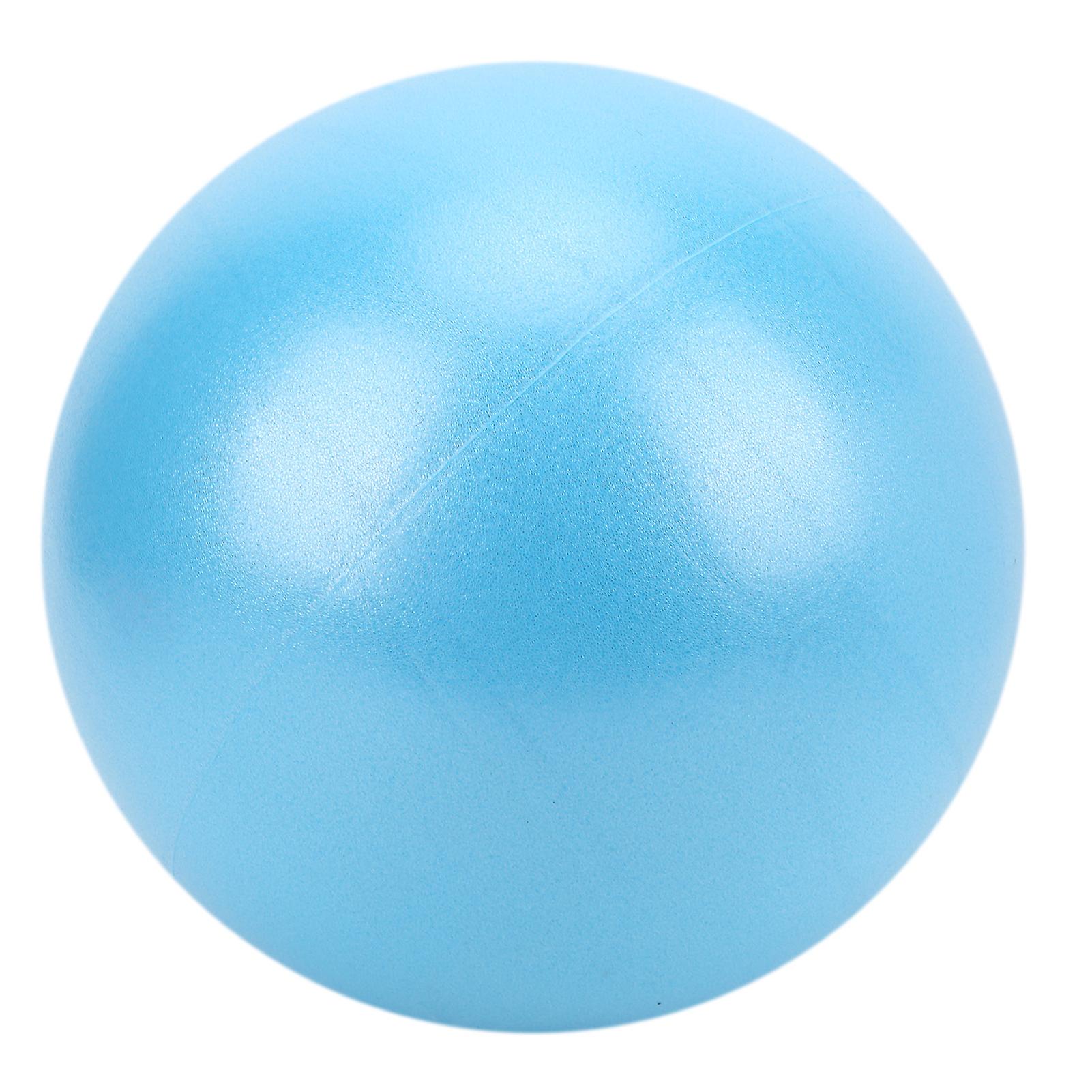 25cm Heavy Duty Yoga Exercise Ball Explosionproof Pilates Pregnancy Fitness Balls(blue )