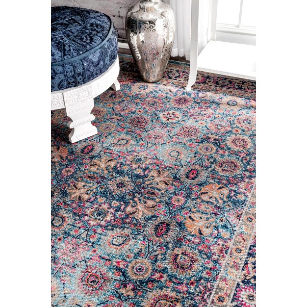 Nuloom Vintage Floral Isela Area Rug