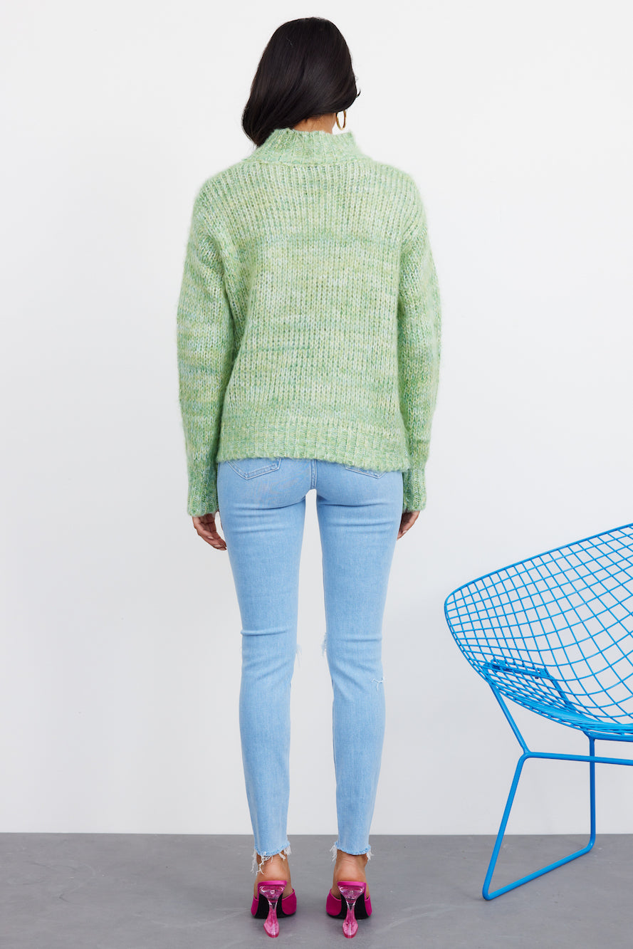 Ascent To Cuteness Knit Jumper Green