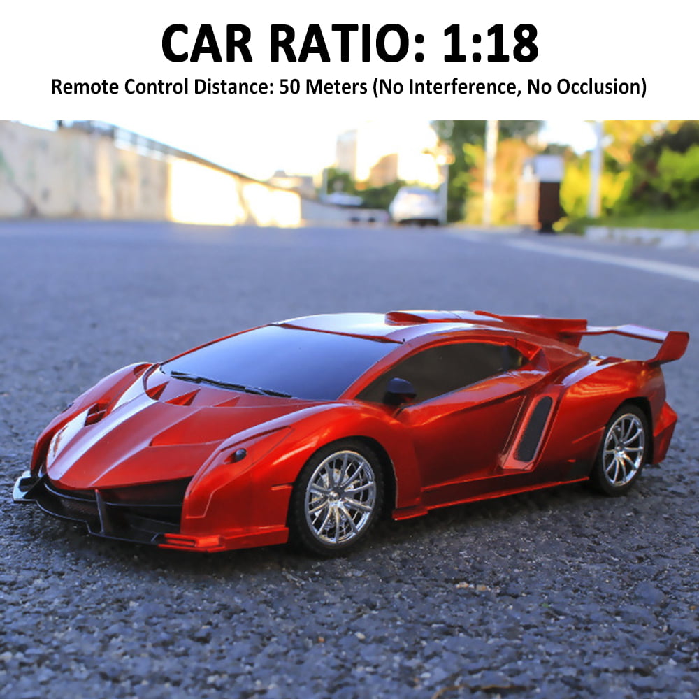 1:18 RC Drift Car Sports Car RC Racing Car 4CH Lamborghini Ferrari Bugatti McLaren Remote Control Car Toys for Adults Kids Boys Gift