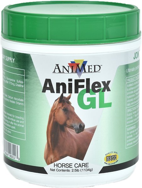 AniMed Natural Aniflex GL Connective Tissue Support Powder Horse Supplement