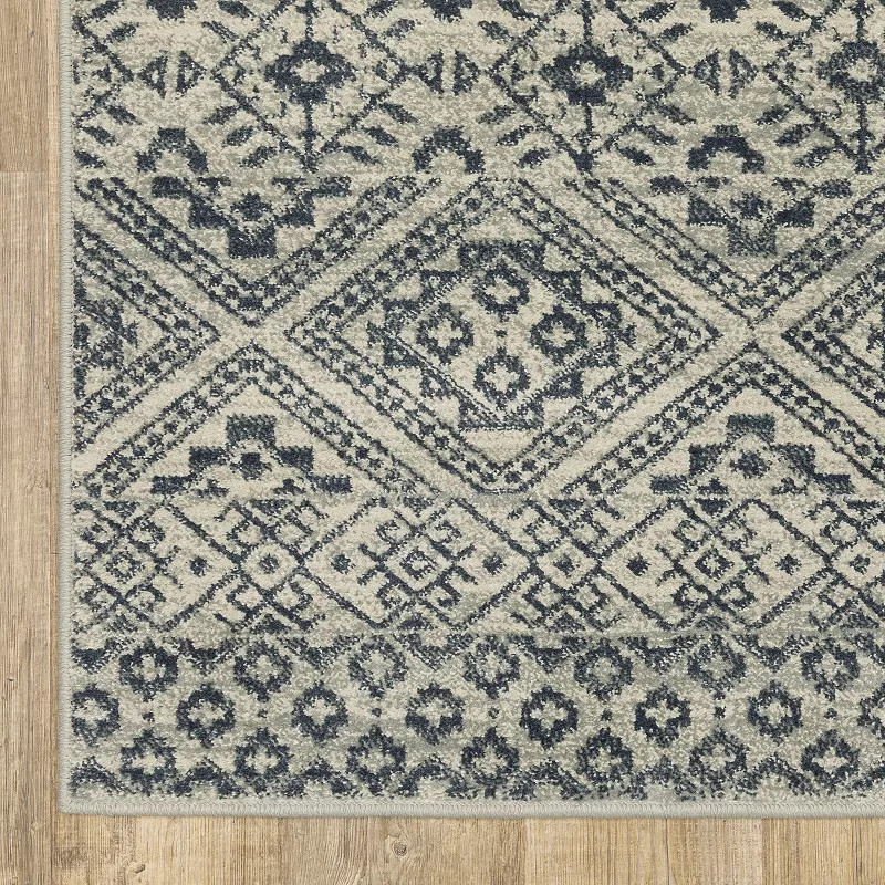 StyleHaven Bassel Tribal Geometric Area Rug