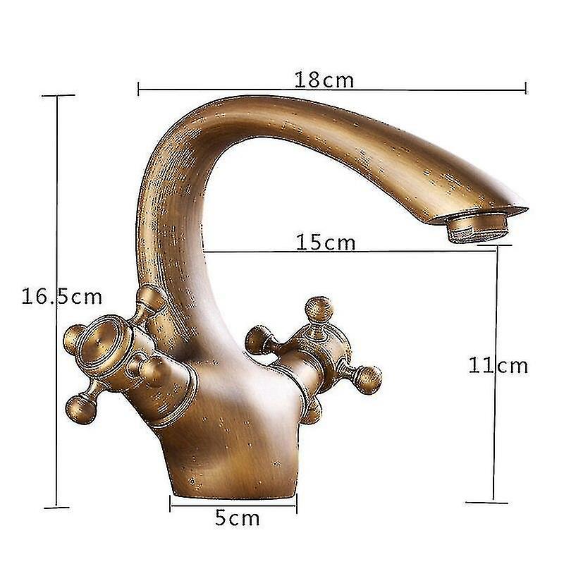 Naiwang Faucet Hot And Cold Water Br Brushed Sink Faucets Bathroom Faucets