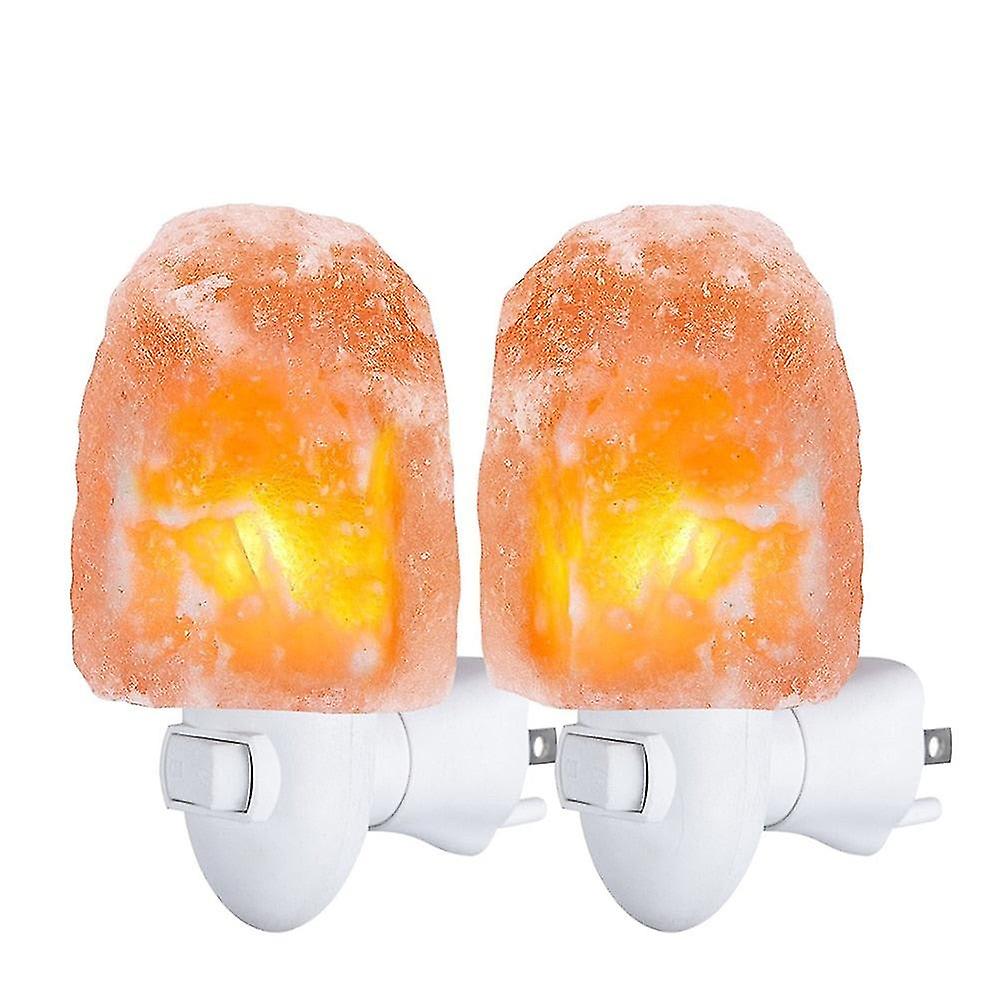 Mini Himalayan Salt Night Light Wall Lamp Bedroom Bedroom Home Decoration Novelty Lighting For Air Purifying Us Eu Uk Au Plug