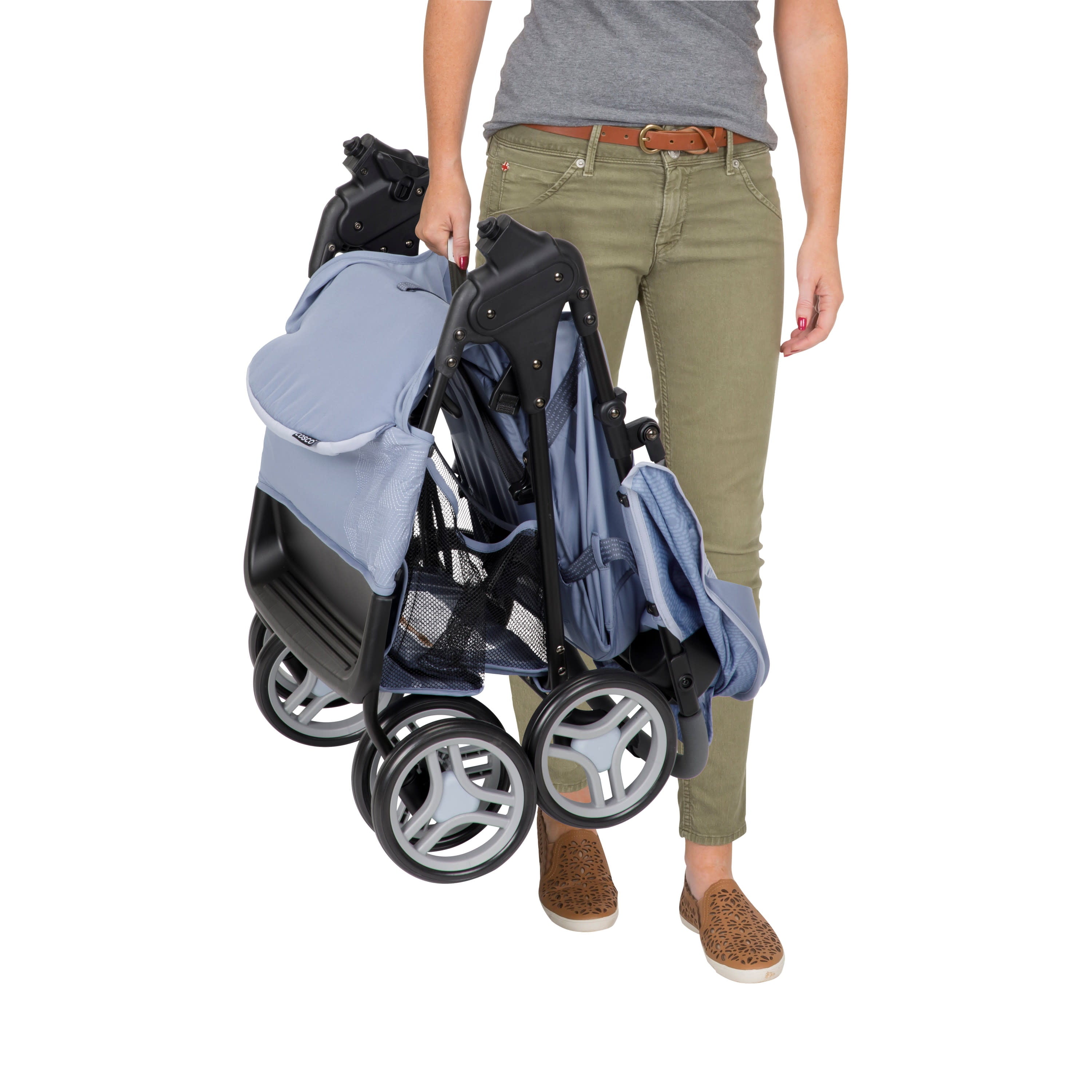 Cosco Lift & Stroll DX Travel System, Chalk Blue