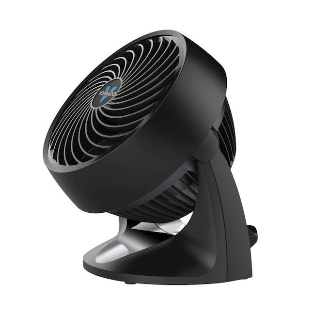 Vornado 7-in 3-Speed Indoor Black Desk Fan