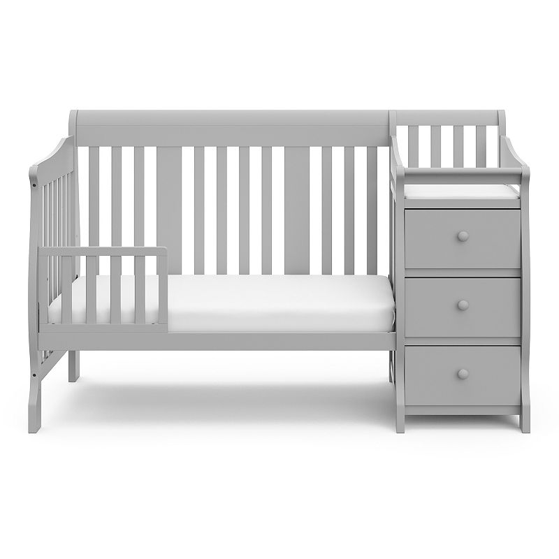 Storkcraft Portofino 4-in-1 Convertible Crib and Changer