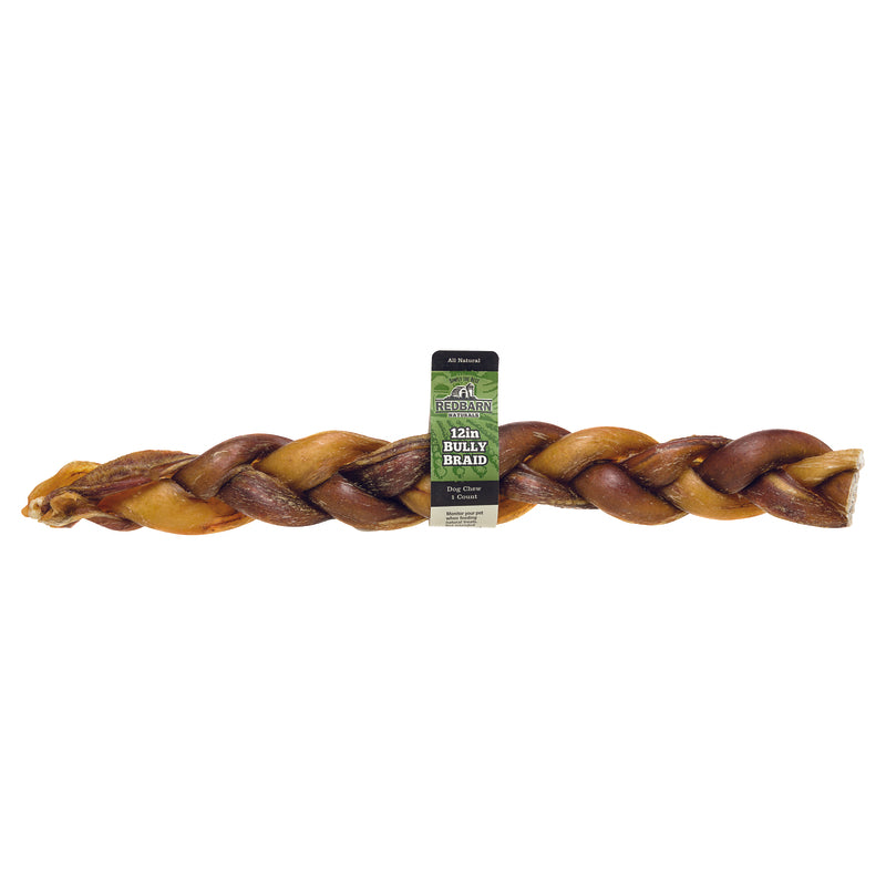 BRAIDED BULLY STICK 12