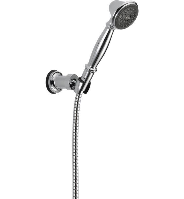 Delta Premium Single-Setting Adjustable Wall Mount Hand Shower， Stainless