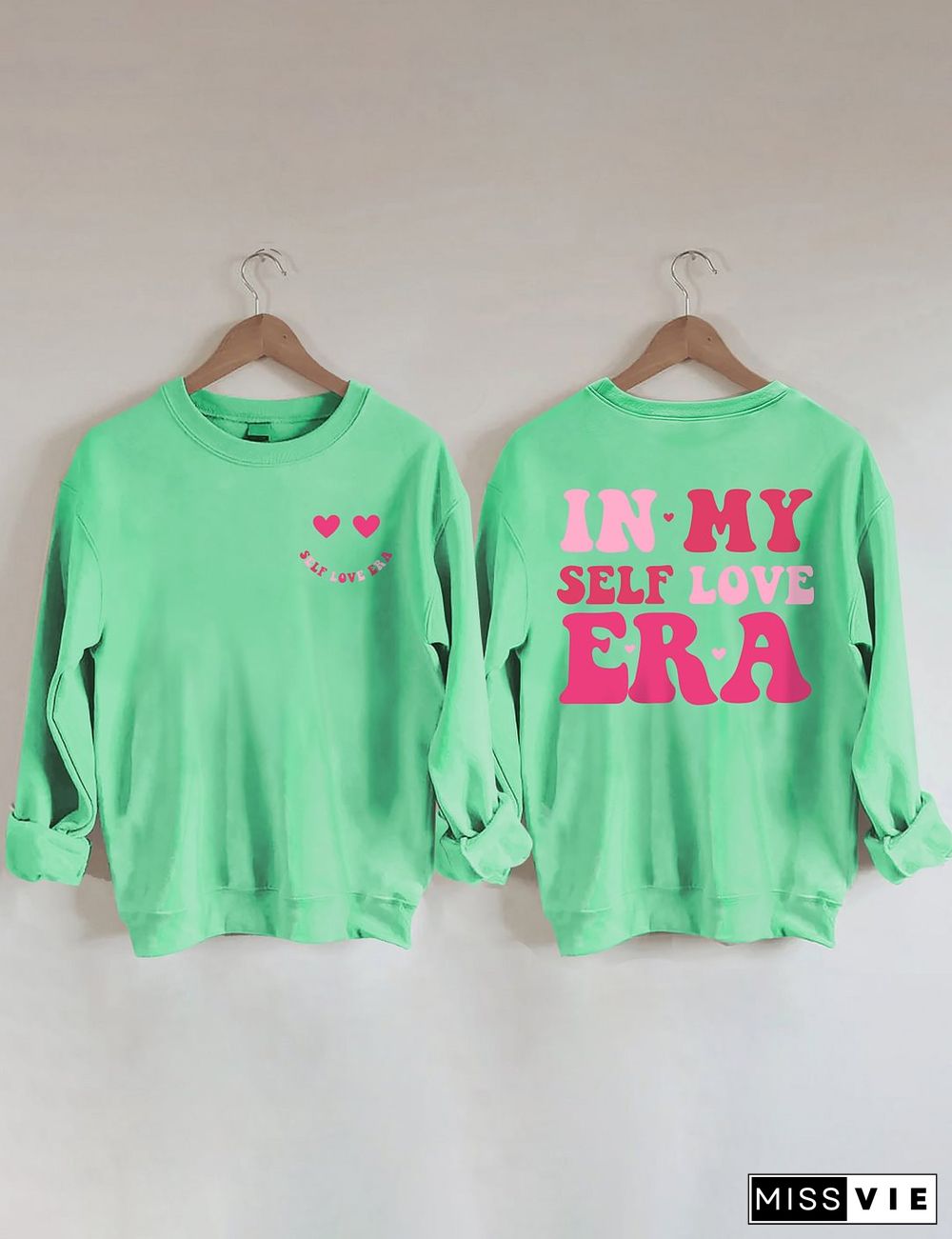 In My Self Love ERA 2-sided Printed Sweatshirt