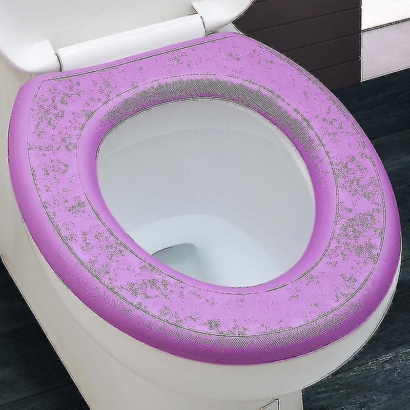 4pcs Waterproof Toilet Seat Cushion Silicone Upgrade Antibacterial Washable Household Four Seasons U