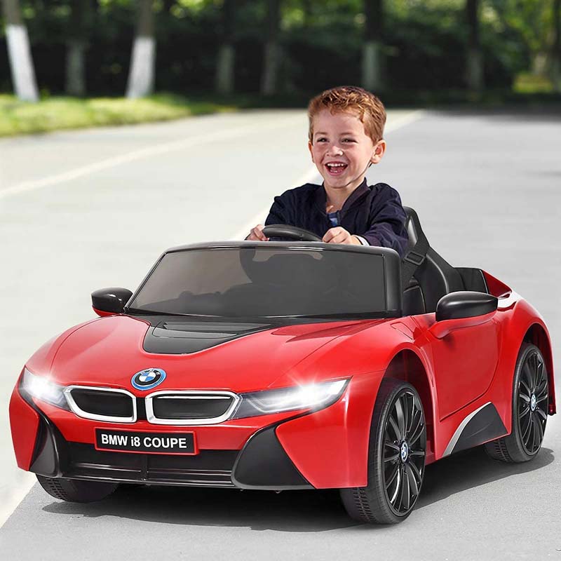 12V Licensed BMW I8 Coupe Kids Ride On Car Battery Powered Electric Vehicle with 2.4G Remote Control