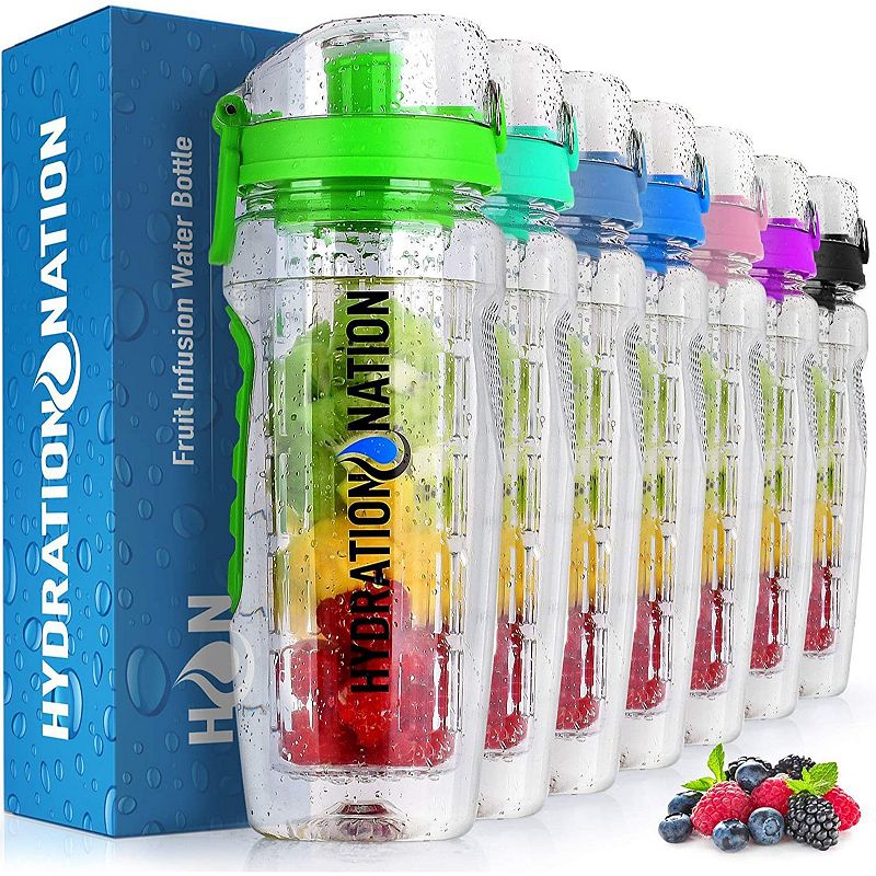 Portable Water Bottle with Fruit Infuser