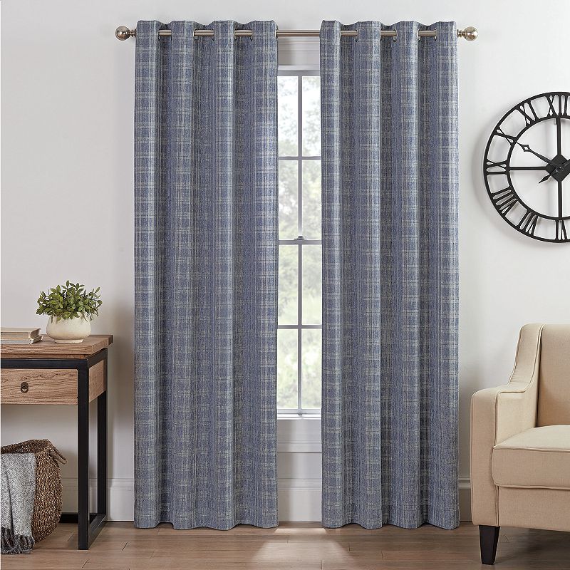 eclipse 2-Pack Absolute Zero Ryker 100% Blackout Window Curtains