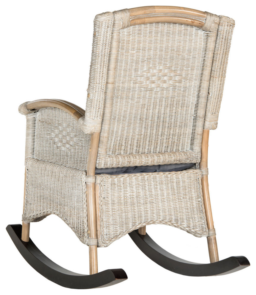 Rhonda Rocking Chair Antique Grey   Modern   Rocking Chairs   by Virgil Stanis Design  Houzz