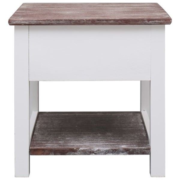 Side Table Brown 15.7