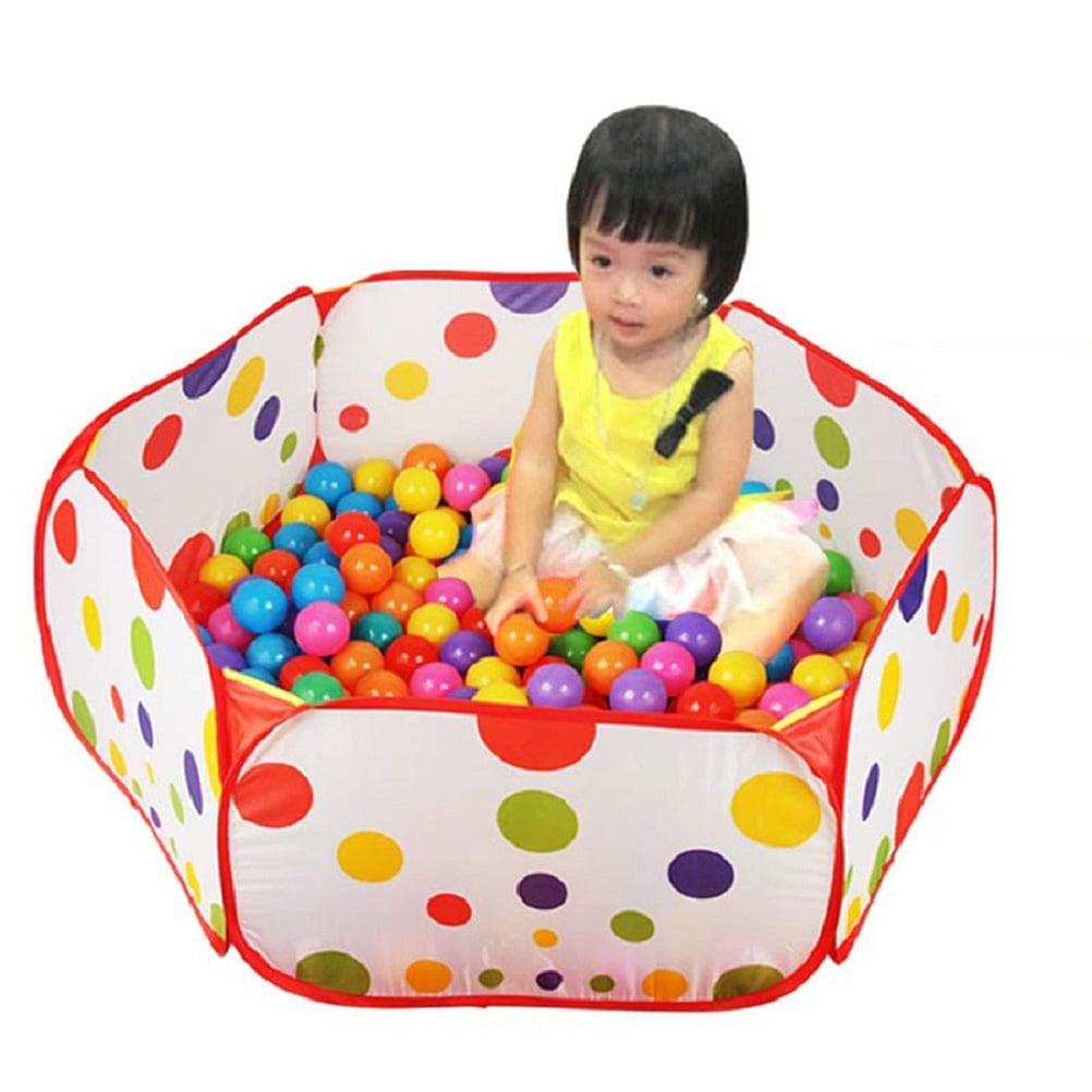 NUOLUX Kids Ball Play Poll Tent Toddler Ball Pit for Toddlers 90cm