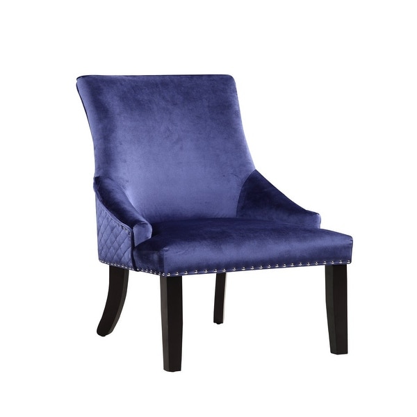 Moishe Diamond Velvet Upholstered Dining Chair