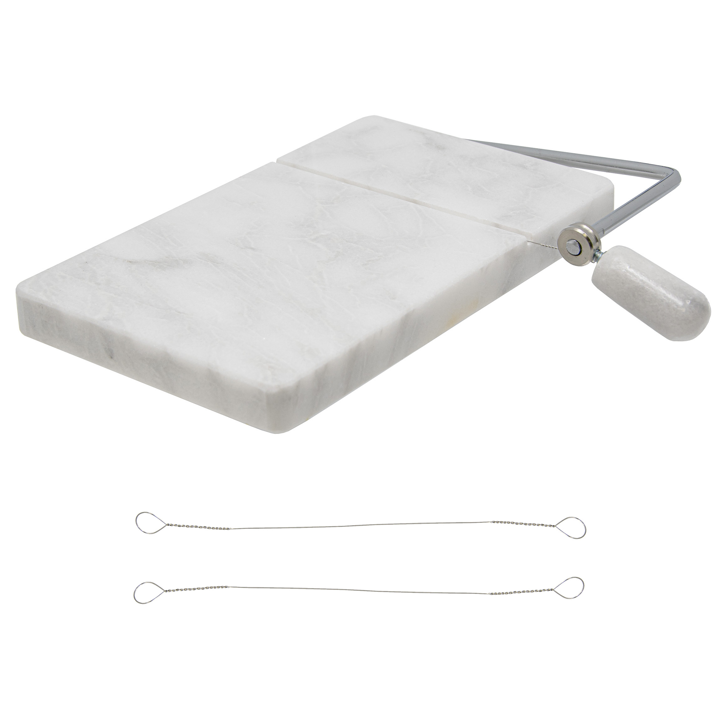 Kitchen-Rite Marble Cheese Board and Slicer 8