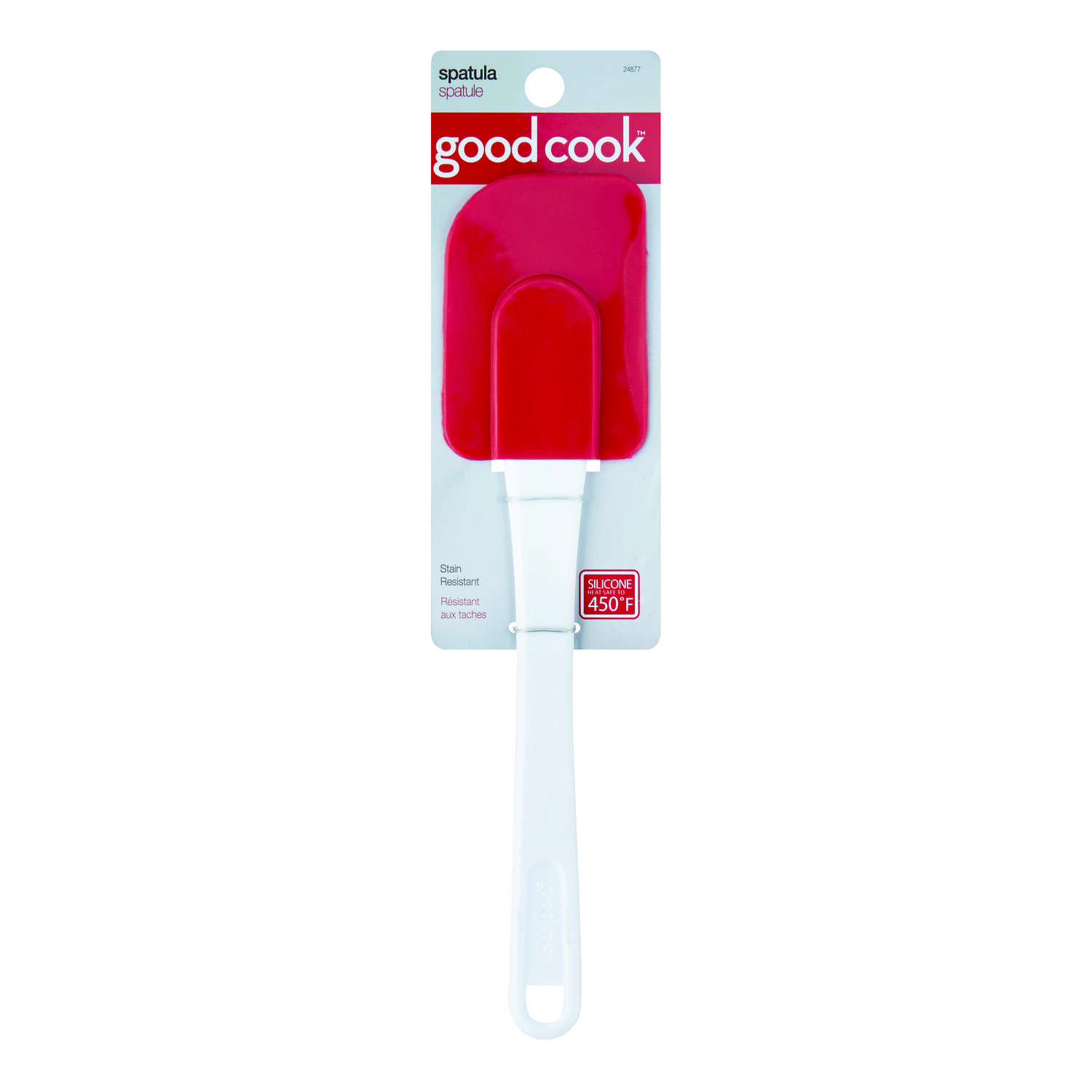 Good Cook Red/White Silicone Spatula