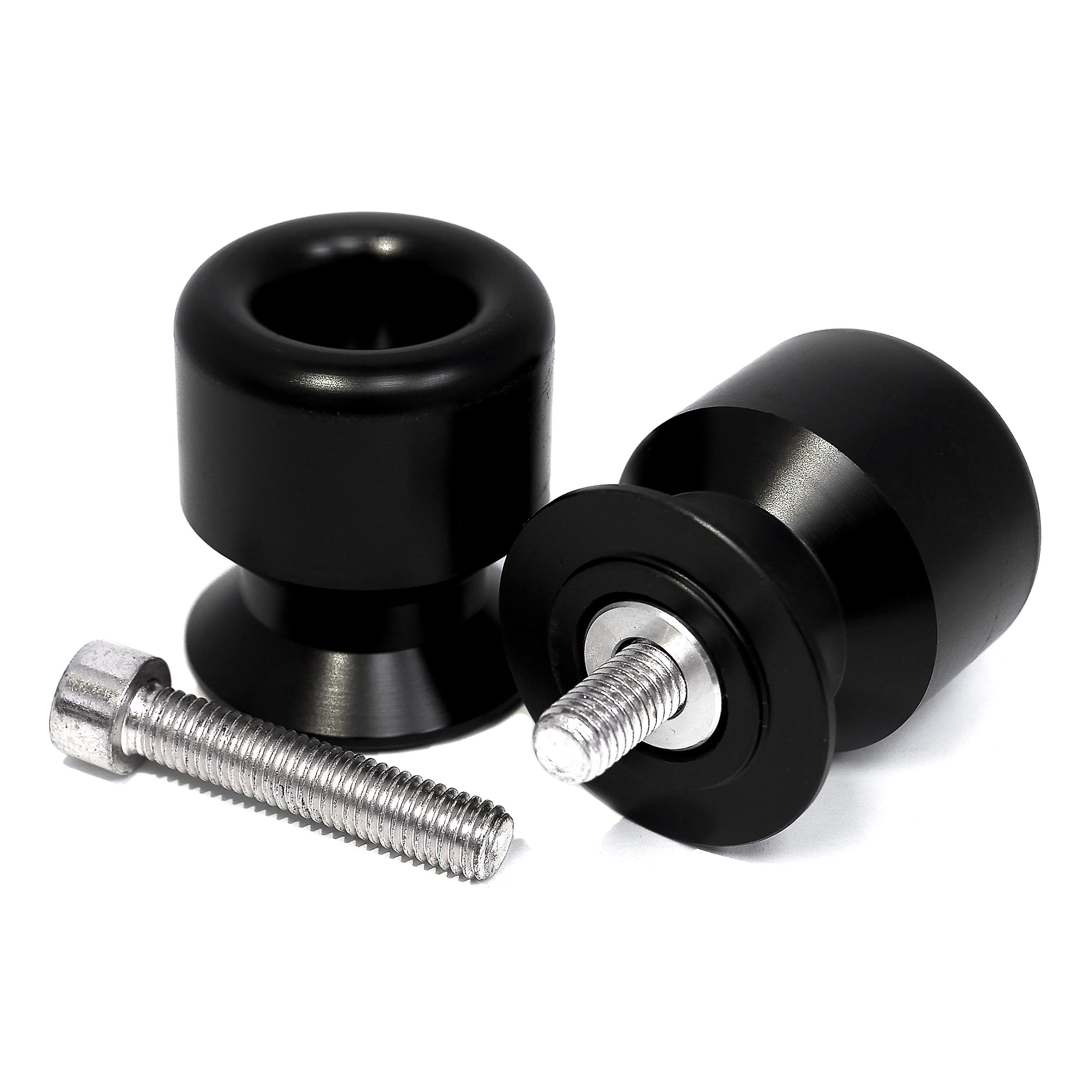 Black Swingarm Spools Sliders Motorcycle Bobbins Compatible with Ducati 749 Dark 2005-2006