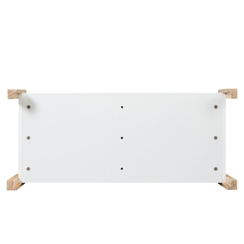 Modern Simple Style White Modern Chest for Bedroom