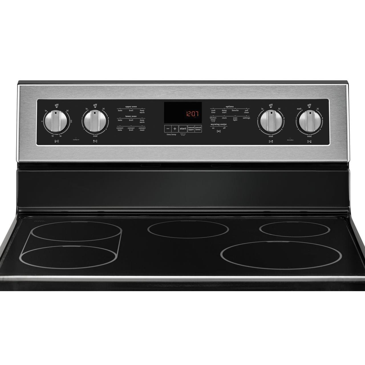 Maytag 30-inch Freestanding Electric Range with Power? Element YMET8800FZ