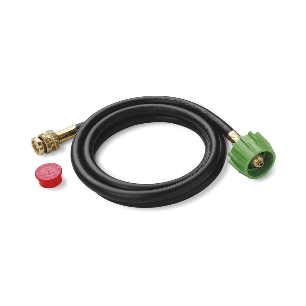 Weber 6501 Adapter Hose for Weber Q-Series and Gas Go-Anywhere Grills， 6-Feet