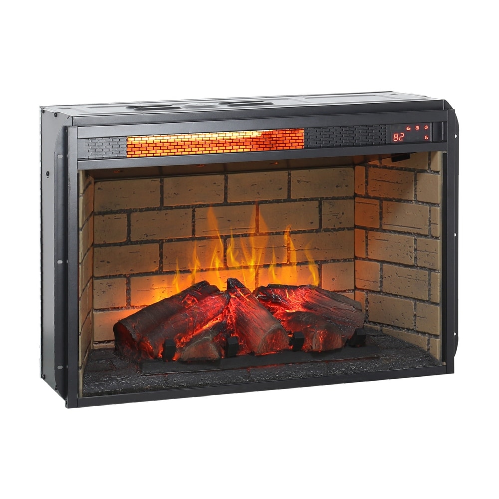 26 inch infrared quartz heater fireplace insert