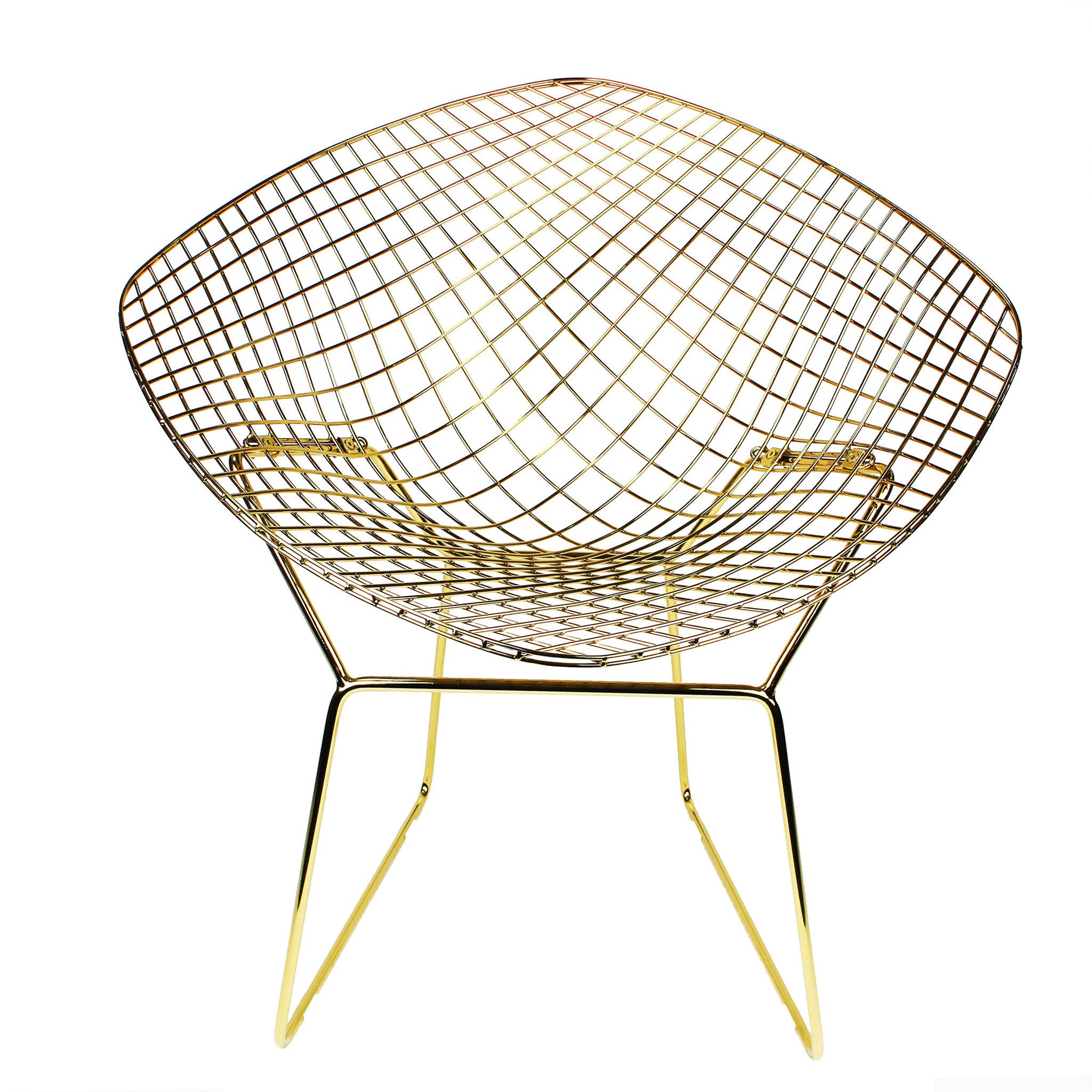 Golden Diamond Wire Chair & Cushion Bp8019Go