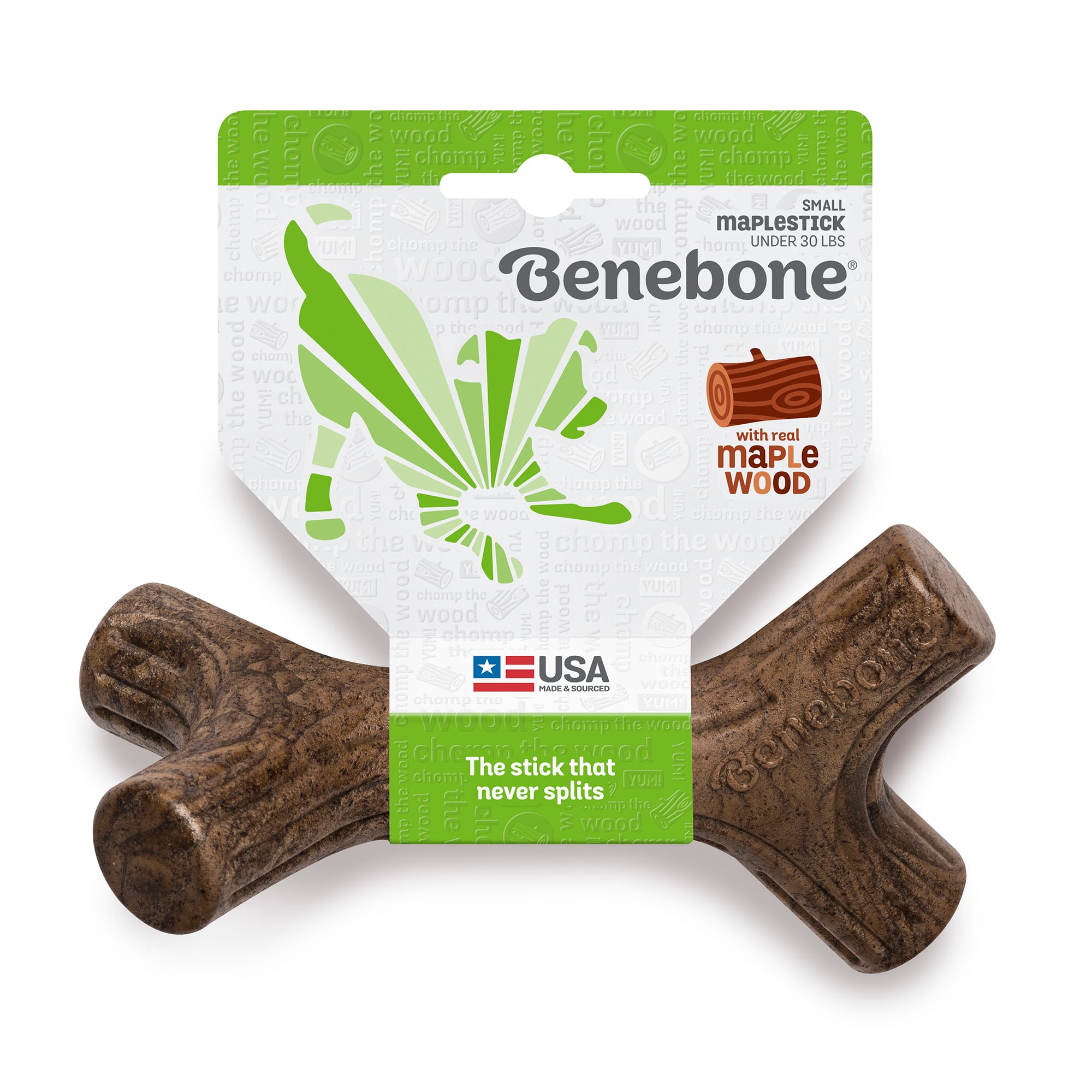 Benebone Maplestick Dog Chew Toy， Small