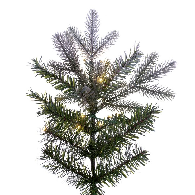 Vickerman Artificial Frosted Slim Douglas Fir Christmas Tree