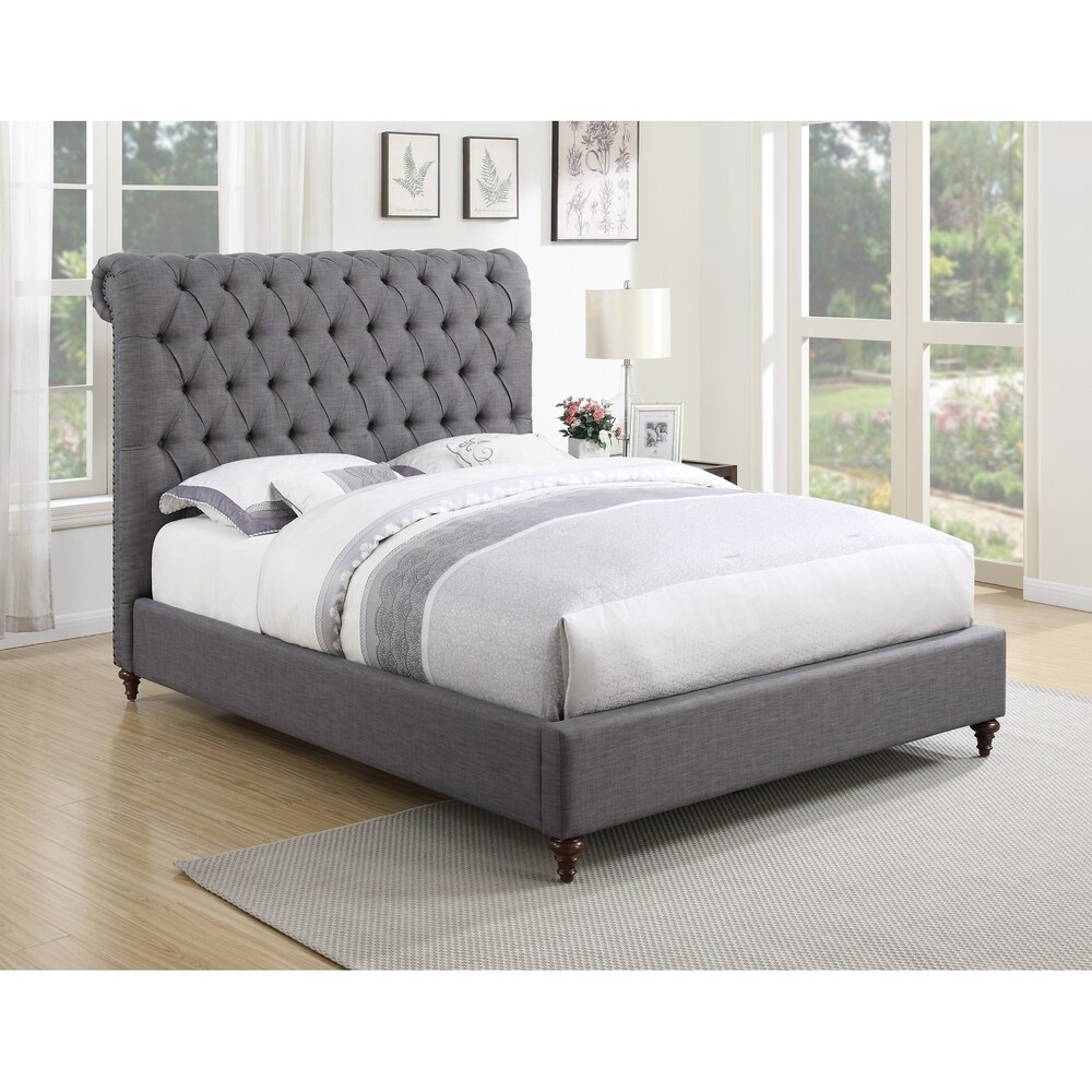 Clemence Transitional Upholstered Bed