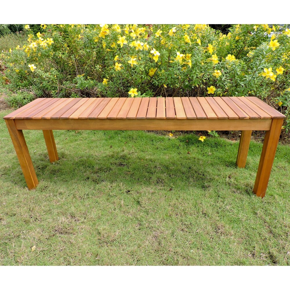 Royal Fiji Acacia 52 inch Garden Bench