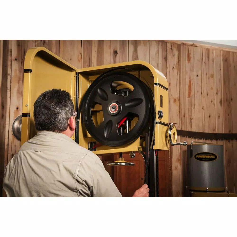 Powermatic PM1800B 230-Volt/460-Volt 5 HP 3PH Bandsaw and#8211; XDC Depot