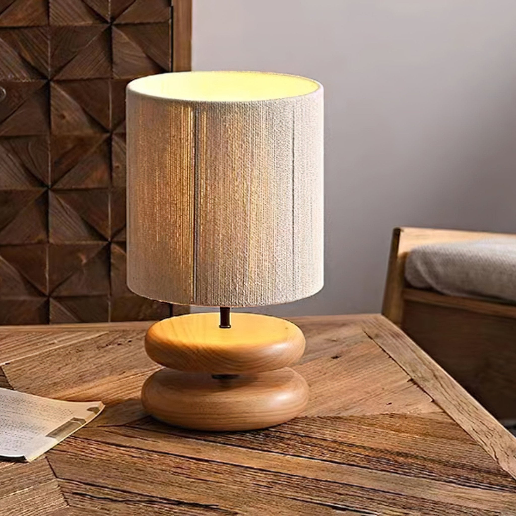 Nora Wood Table Lamp