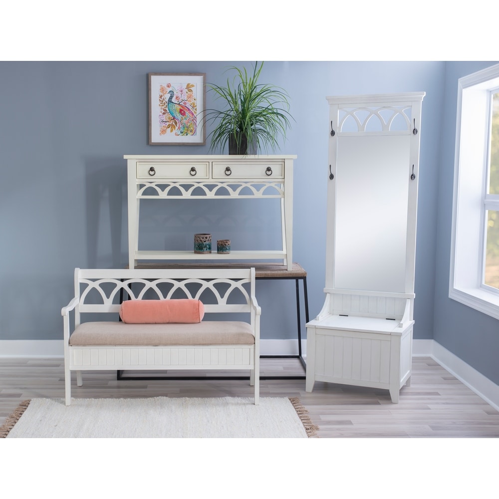 Elliana Flip Top Entryway Storage Bench