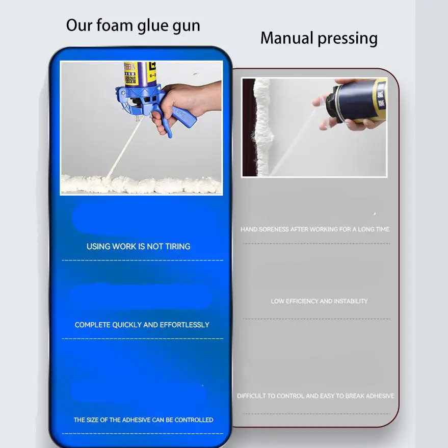 💥Today Only Buy 1 Get 1 Free💥No-clean Foam Glue Gun Gap Filler F