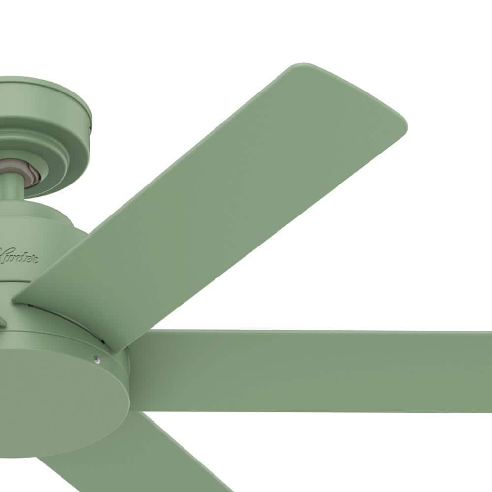 Hunter Kennicott 44 in IndoorOutdoor Dusty Green Ceiling Fan