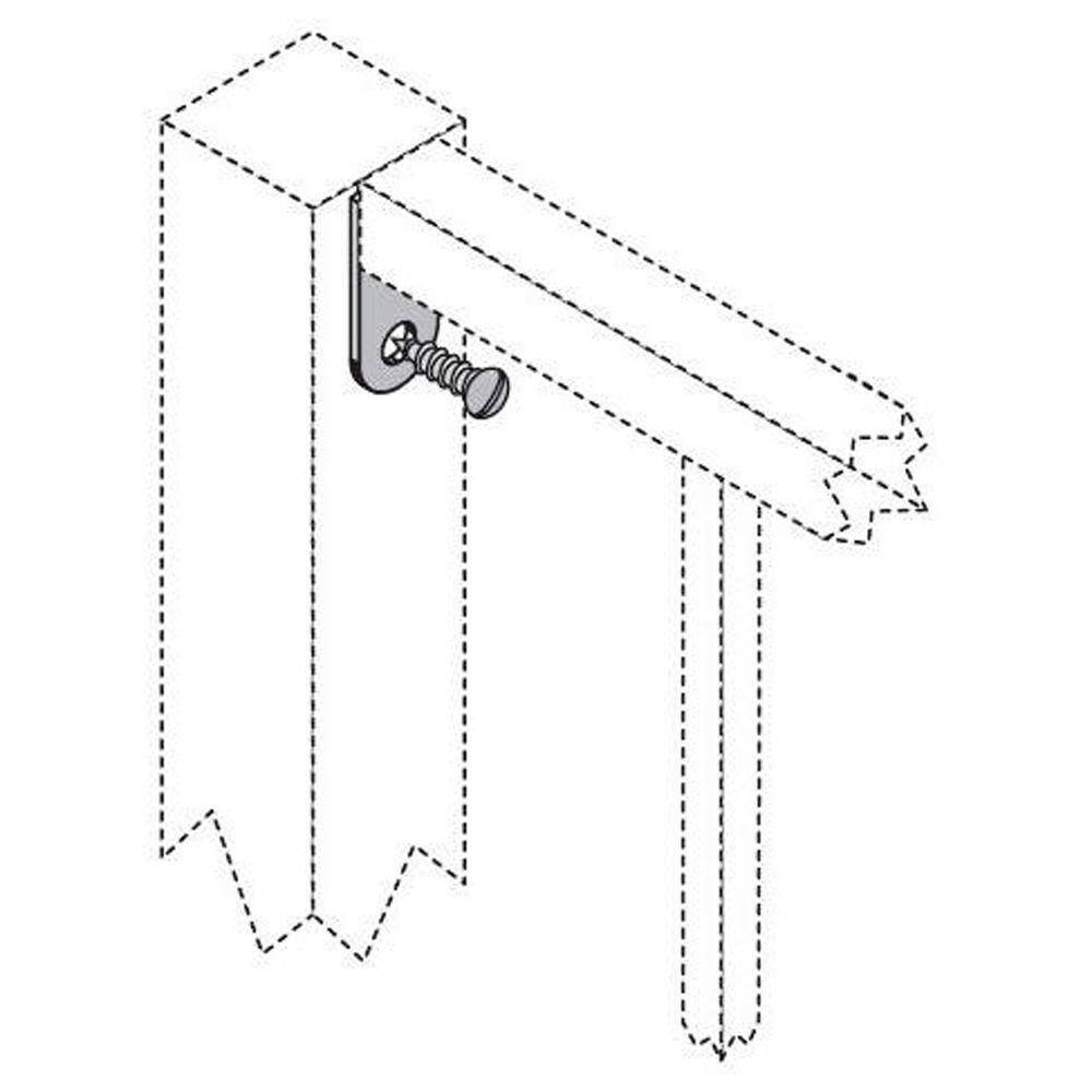 US Door and Fence Pro Series 32 in. H x 8 ft. W Spaced Bar Flat Metal Fence Panel F2GHDS93X32US