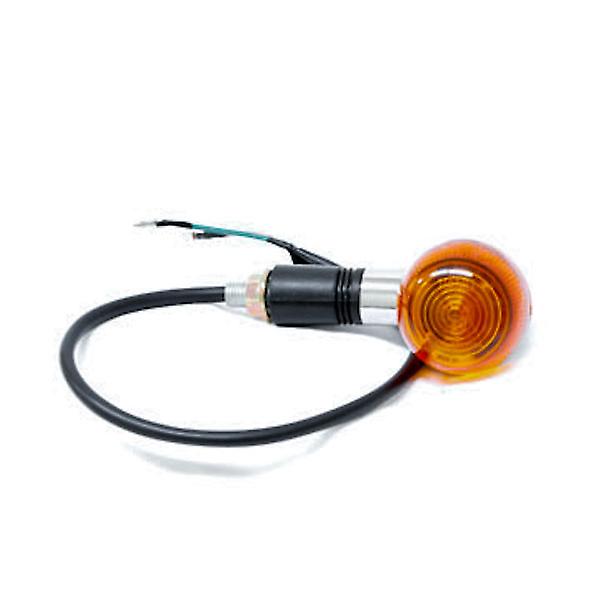 Motorcycle 4 pcs Amber Bullet Turn Signals Lights Compatible with Suzuki Boulevard C109R C50 C90