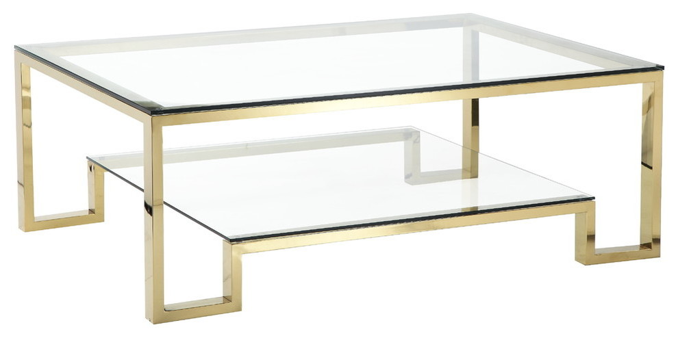 Laurence Coffee Table   Contemporary   Coffee Tables   by Pangea Home  Houzz