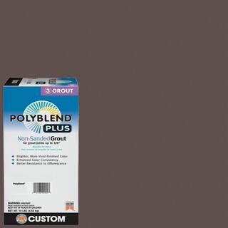 Custom Building Products Polyblend Plus #647 Brown Velvet 10 lb. Unsanded Grout PBPG64710