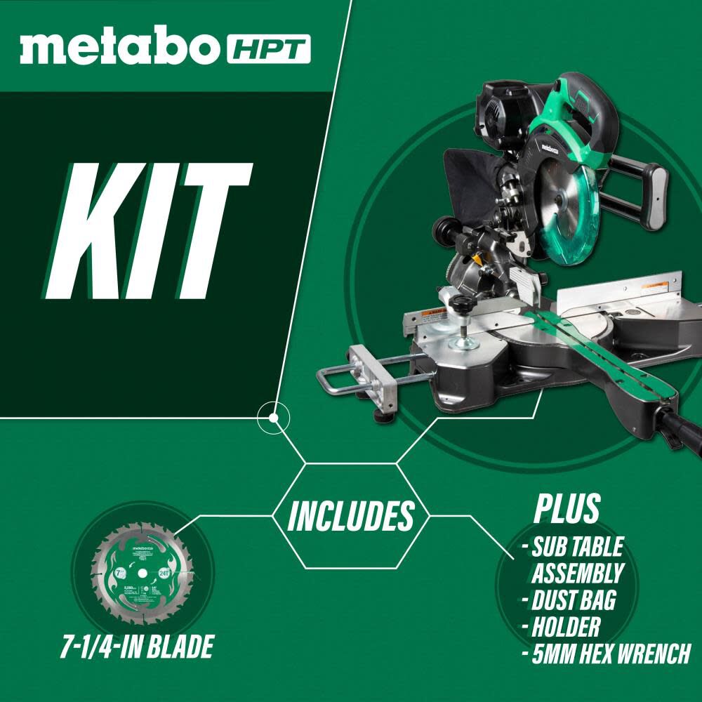 Metabo HPT 36V MultiV 7 1/4