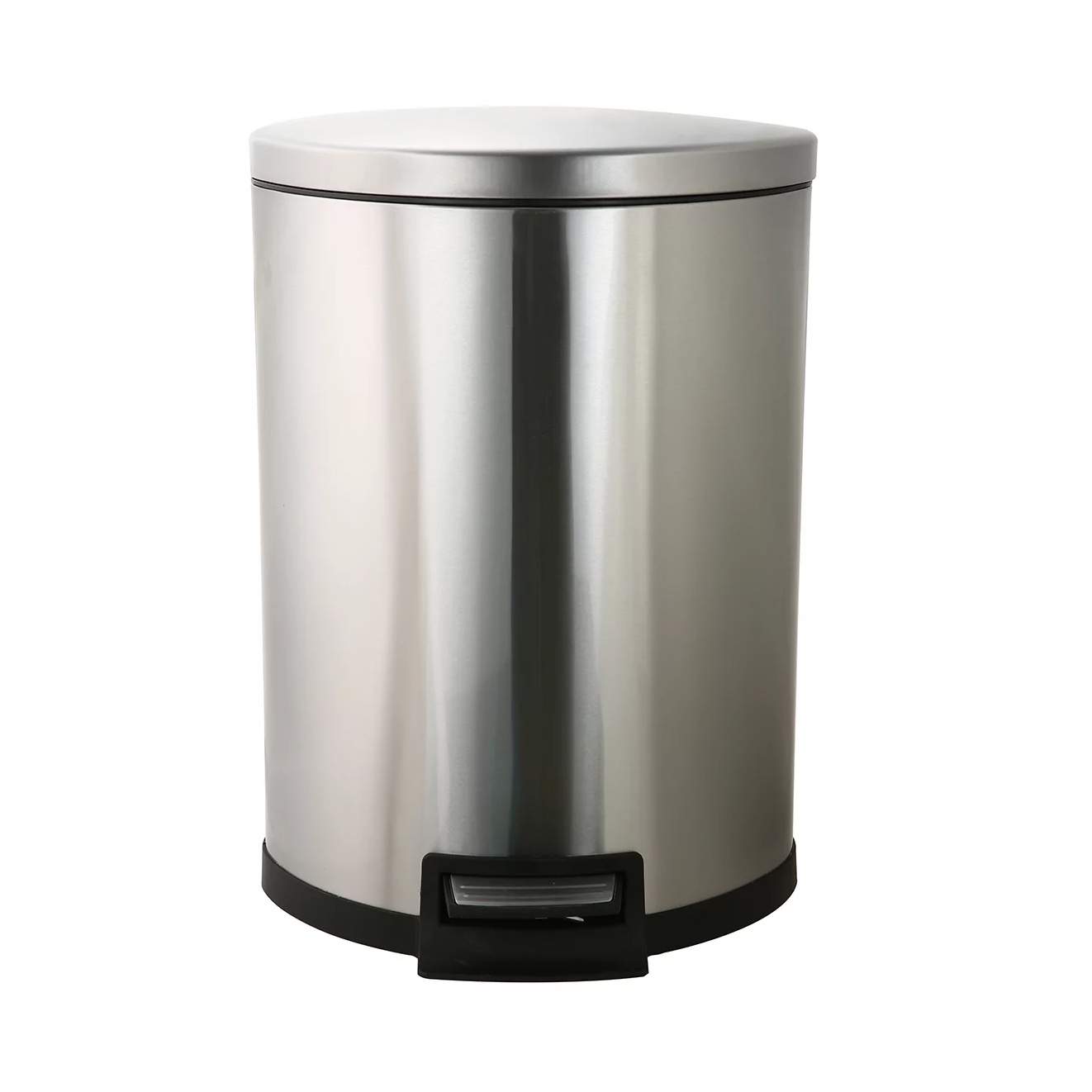 Better Homes and Gardens 14.5 Gal/54L Stainless Steel Semi-Round Kitchen Garbage Can