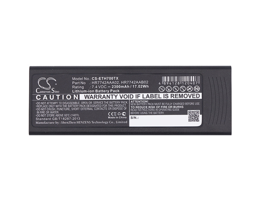 Cassidian P3G TPH700 2300mAh Replacement Battery BatteryClerkcom Two Way Radio