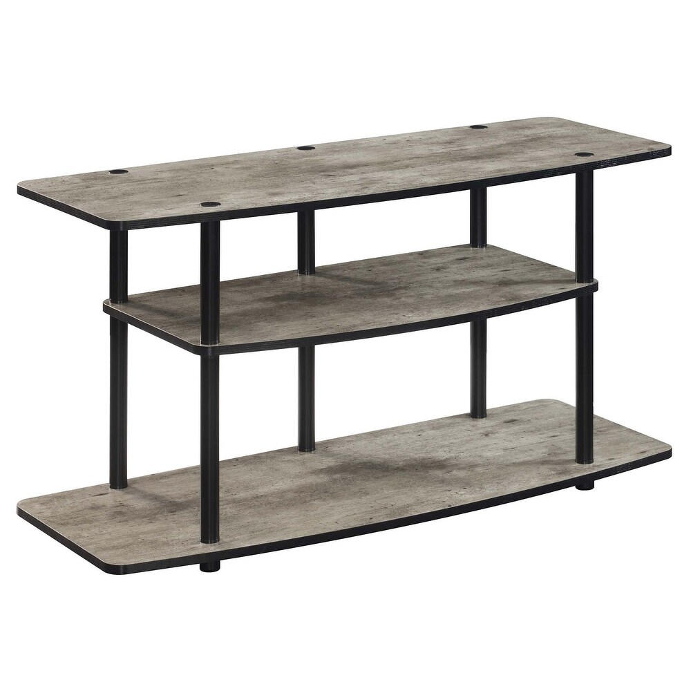 Convenience Concepts Designs2Go No Tools 46 inch 3 Tier Wide TV Stand