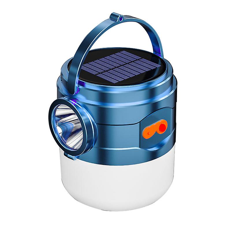 9900 Watts Solar Outdoor Emergency Outdoor Lamp Rechargeable Powered Camping Lantern Tent Hanging Lighting Waterproof Flashlight